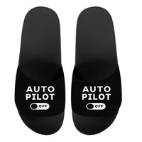 Thumbnail for Auto Pilot Off Designed Sport Slippers