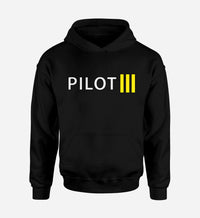 Thumbnail for Pilot & Stripes (3 Lines) Designed Hoodies