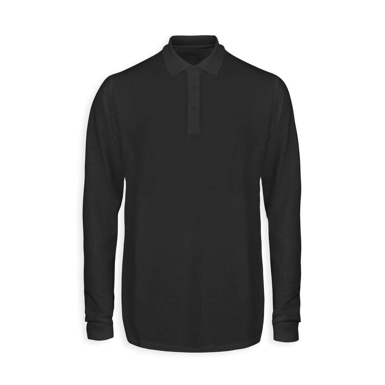 NO Design Super Quality Long Sleeve Polo T-Shirts