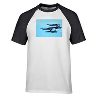 Thumbnail for US Navy Blue Angels Designed Raglan T-Shirts