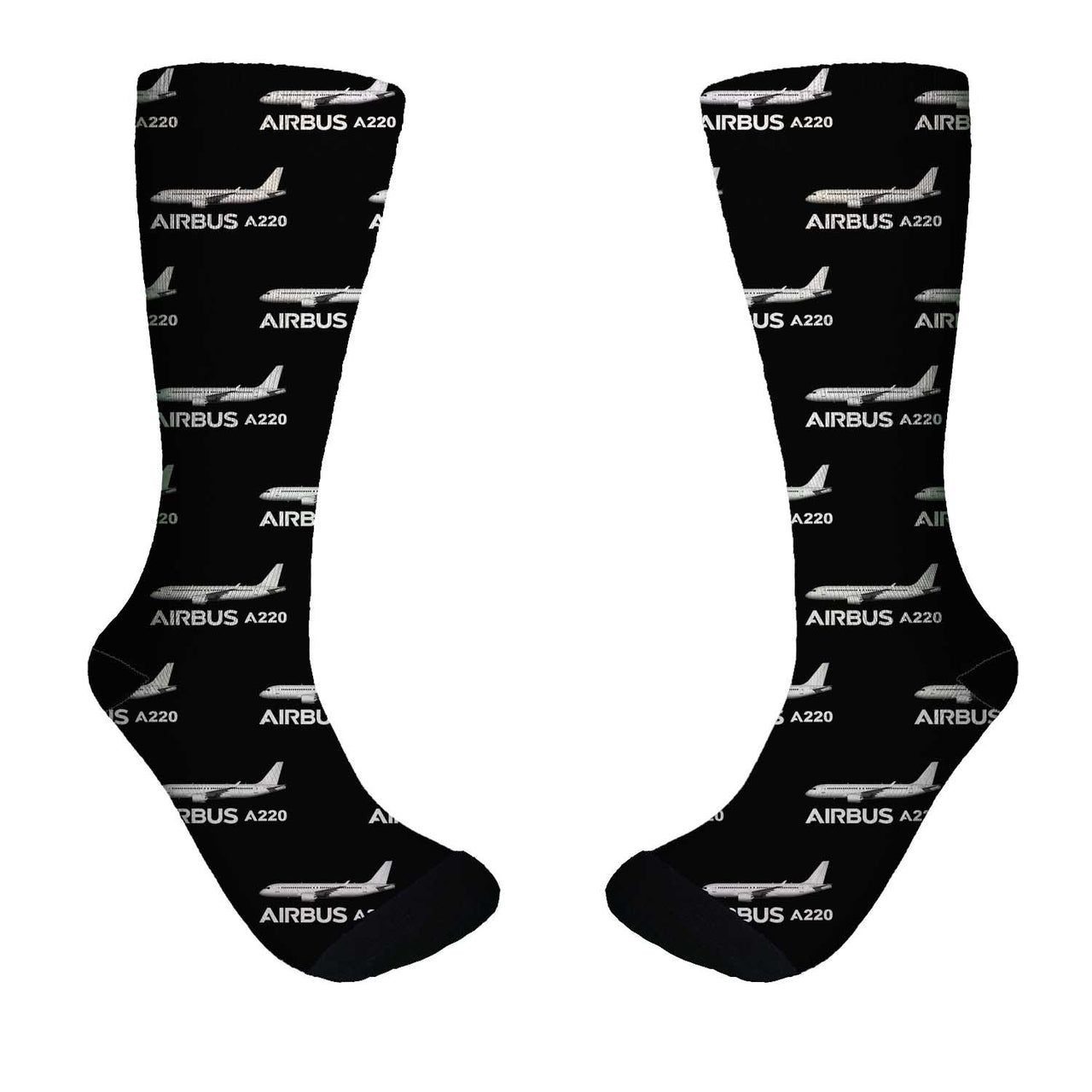 The Airbus A220 Designed Socks