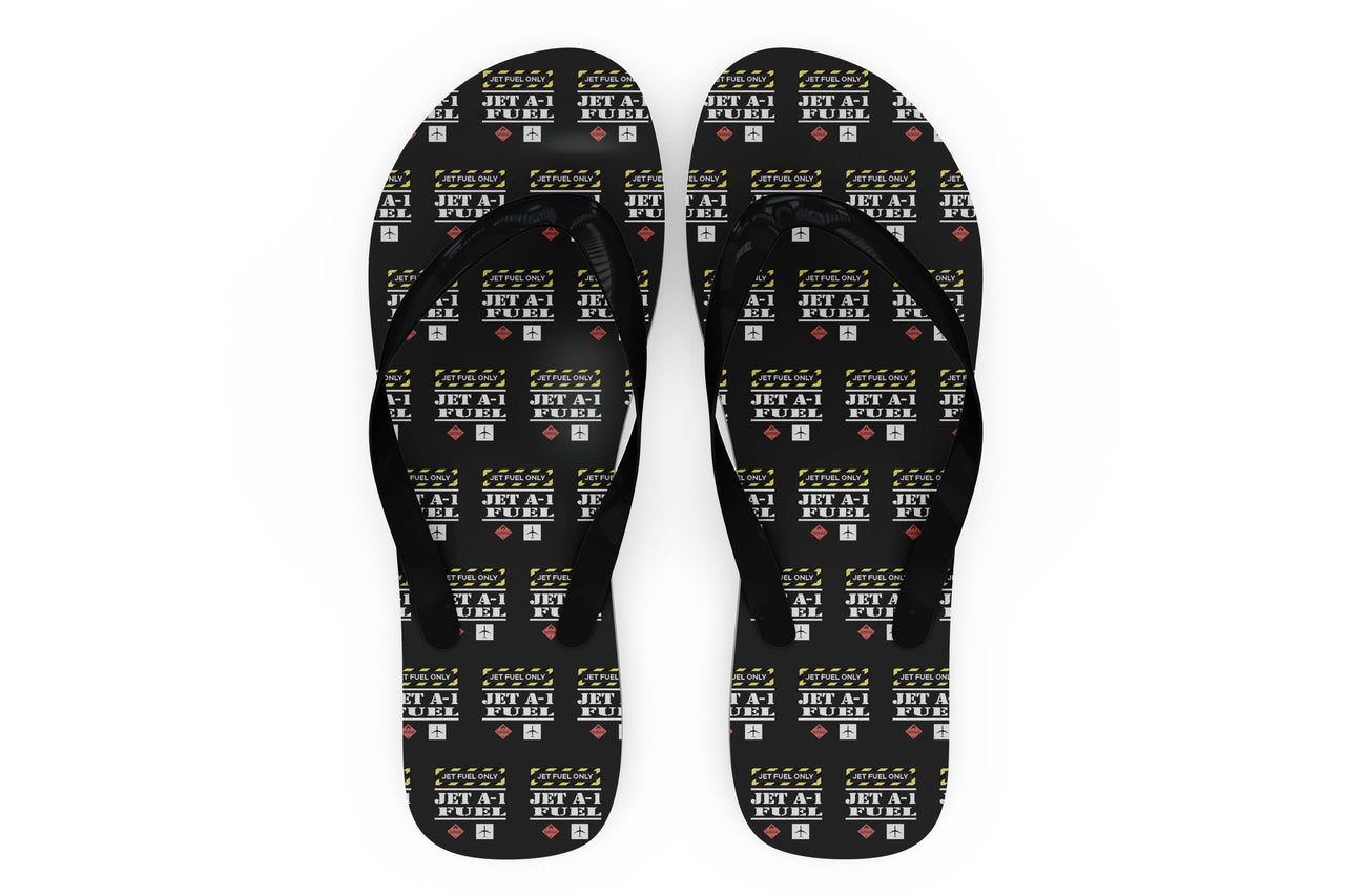 Jet Fuel Only Designed Slippers (Flip Flops)