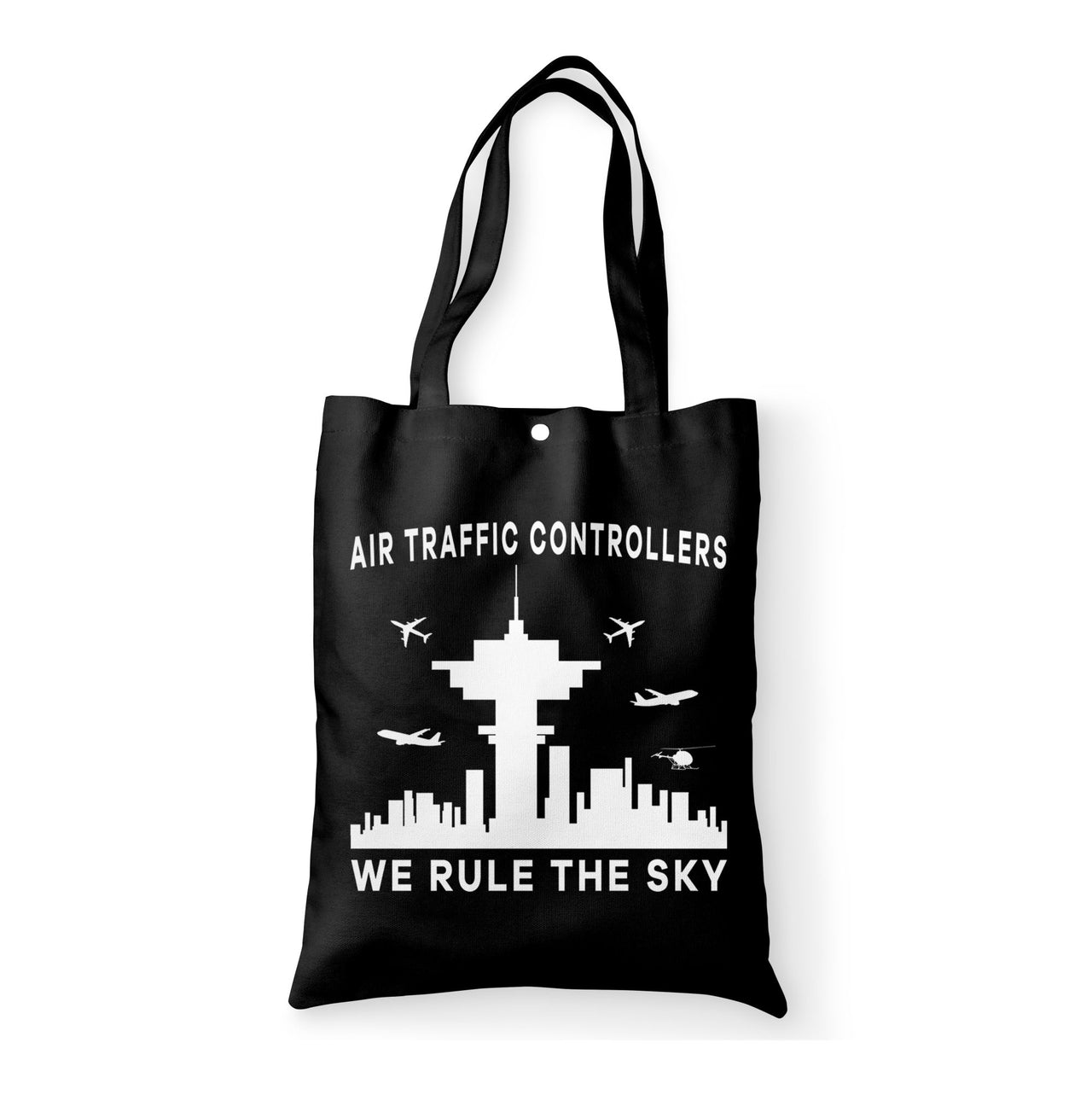 Air Traffic Controllers - We Rule The Sky Designed Tote Bags