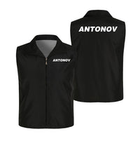 Thumbnail for Antonov & Text Designed Thin Style Vests