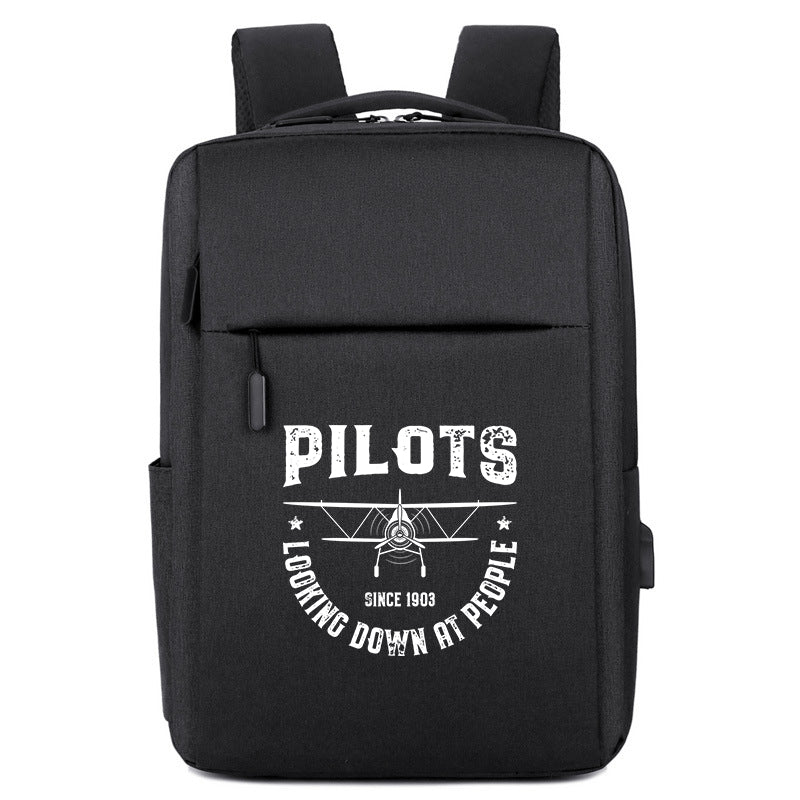 Pilots Looking Down at People Since 1903 Designed Super Travel Bags