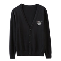 Thumbnail for The Cessna 152 Designed Cardigan Sweaters