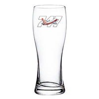 Thumbnail for Super Boeing 747 Intercontinental Designed Pilsner Beer Glasses