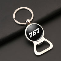 Thumbnail for 767 Flat Text Designed Bottle Opener Key Chains