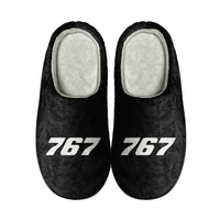 Thumbnail for 767 Flat Text Designed Cotton Slippers