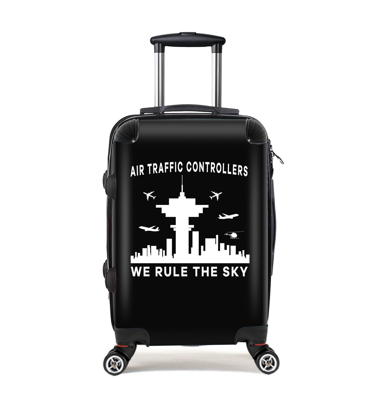 Air Traffic Controllers - We Rule The Sky Designed Cabin Size Luggages