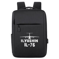 Thumbnail for ILyushin IL-76 & Plane Designed Super Travel Bags
