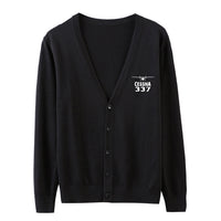 Thumbnail for Cessna 337 & Plane Designed Cardigan Sweaters