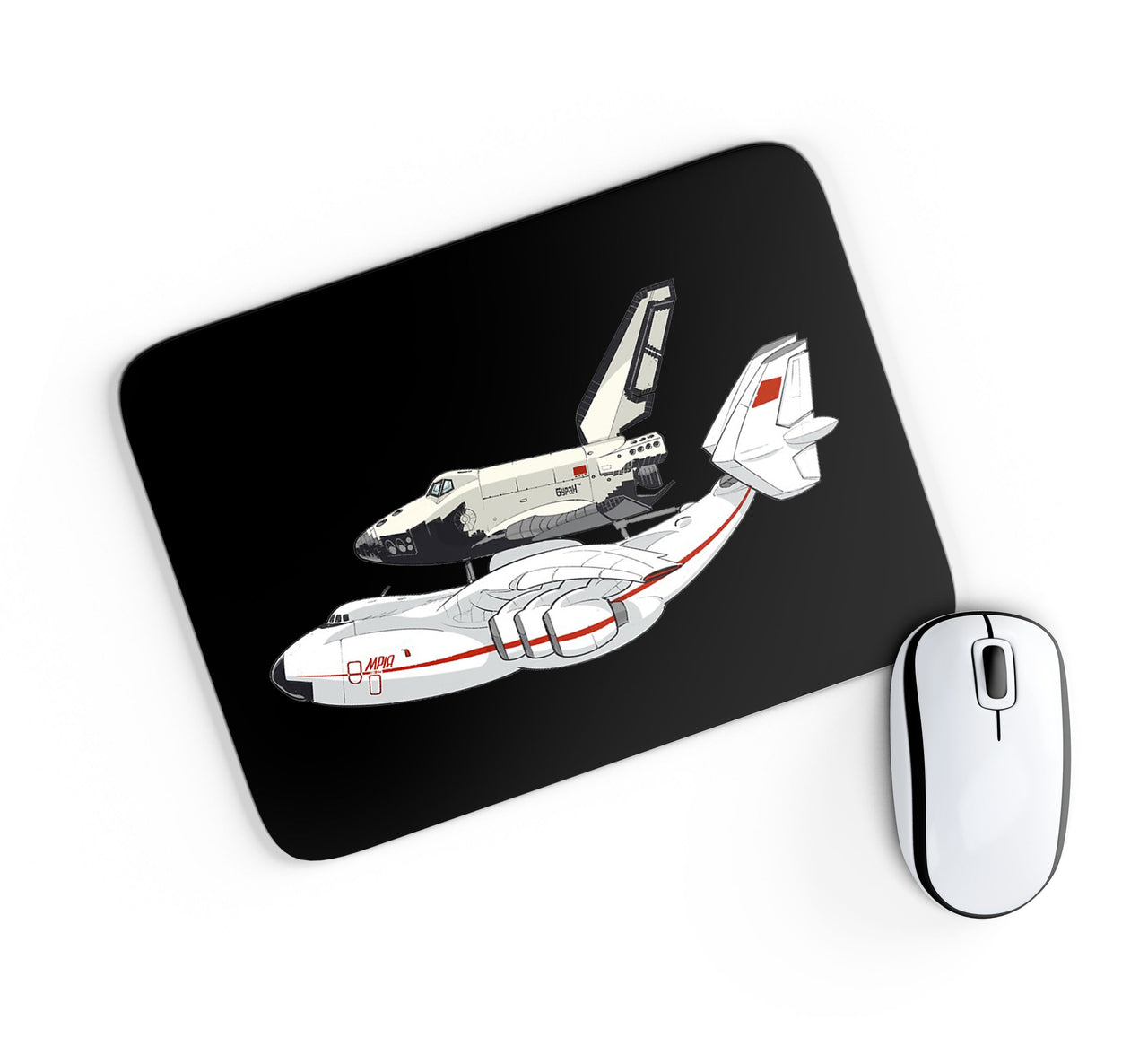 Buran & An-225 Designed Mouse Pads