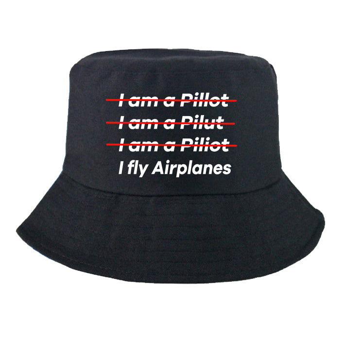 I Fly Airplanes Designed Summer & Stylish Hats