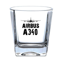 Thumbnail for Airbus A340 & Plane Designed Whiskey Glass