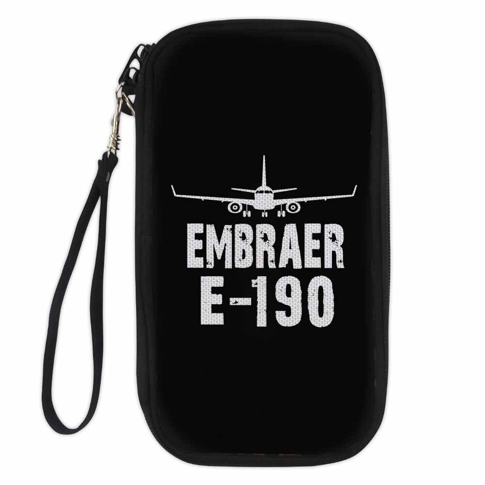 Embraer E-190 & Plane Designed Travel Cases & Wallets