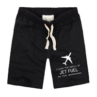 Thumbnail for I Love The Smell Of Jet Fuel In The Morning Designed Cotton Shorts