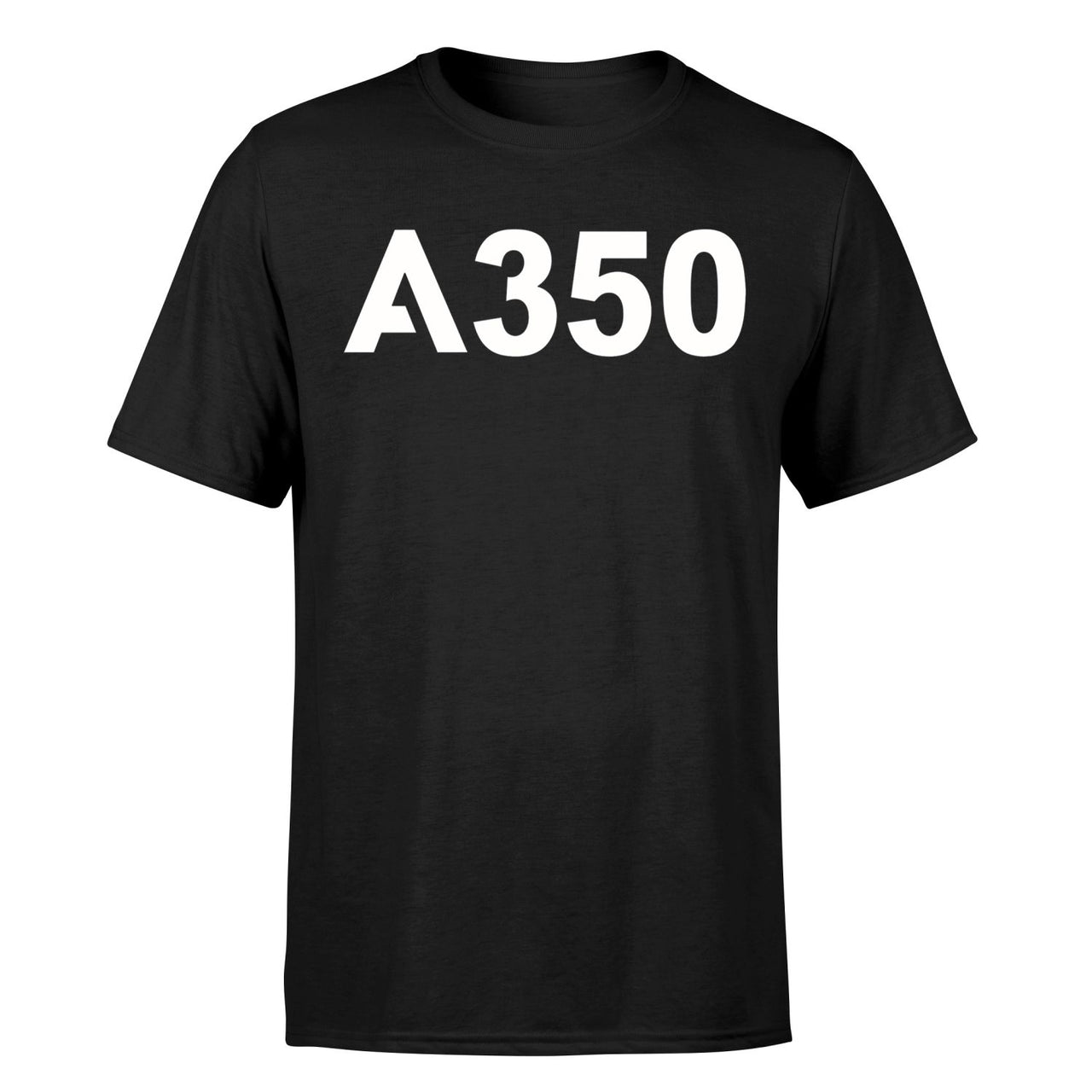 A350 Flat Text Designed T-Shirts