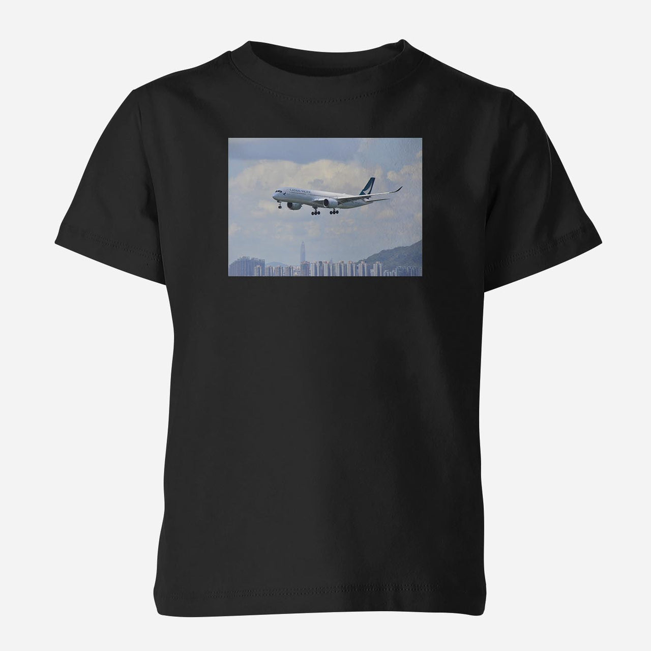Cathay Pacific Airbus A350 Designed Children T-Shirts