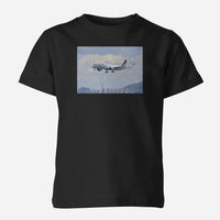 Thumbnail for Cathay Pacific Airbus A350 Designed Children T-Shirts