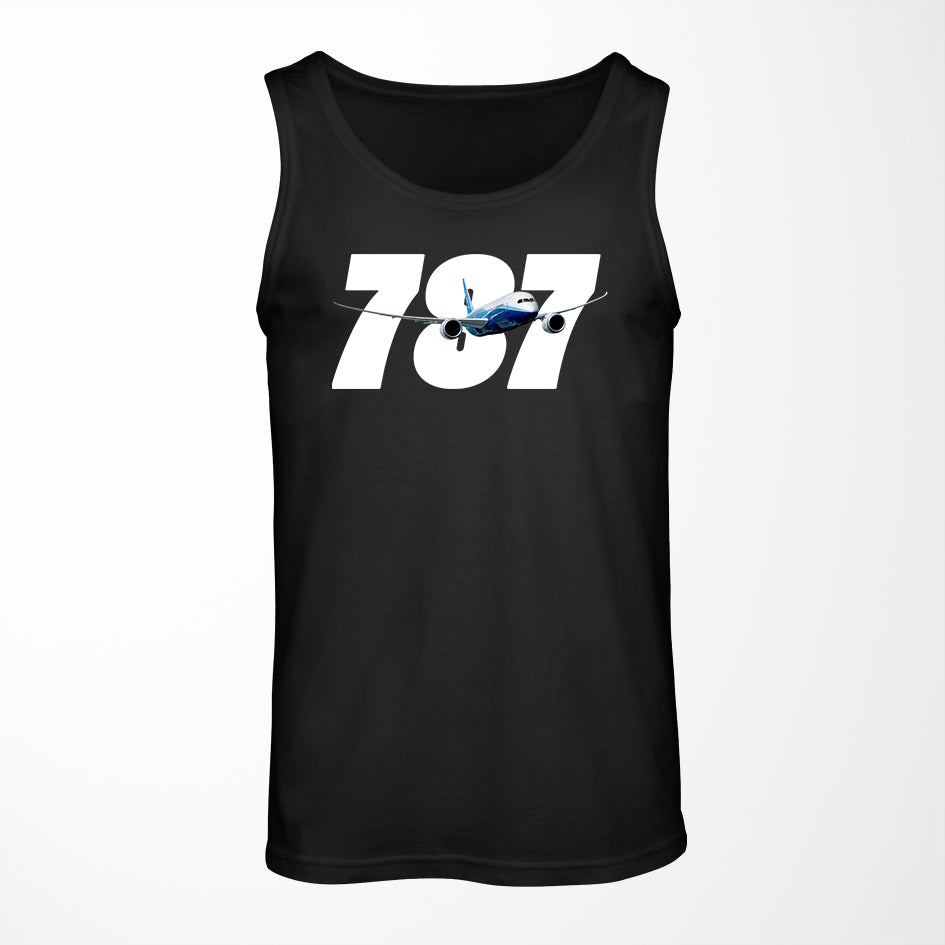 Super Boeing 787 Designed Tank Tops