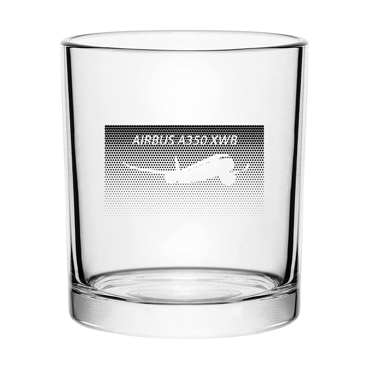 Airbus A350XWB & Dots Designed Special Whiskey Glasses