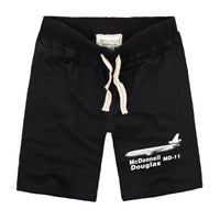 Thumbnail for The McDonnell Douglas MD-11 Designed Cotton Shorts