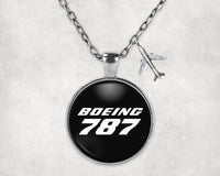 Thumbnail for Boeing 787 & Text Designed Necklaces