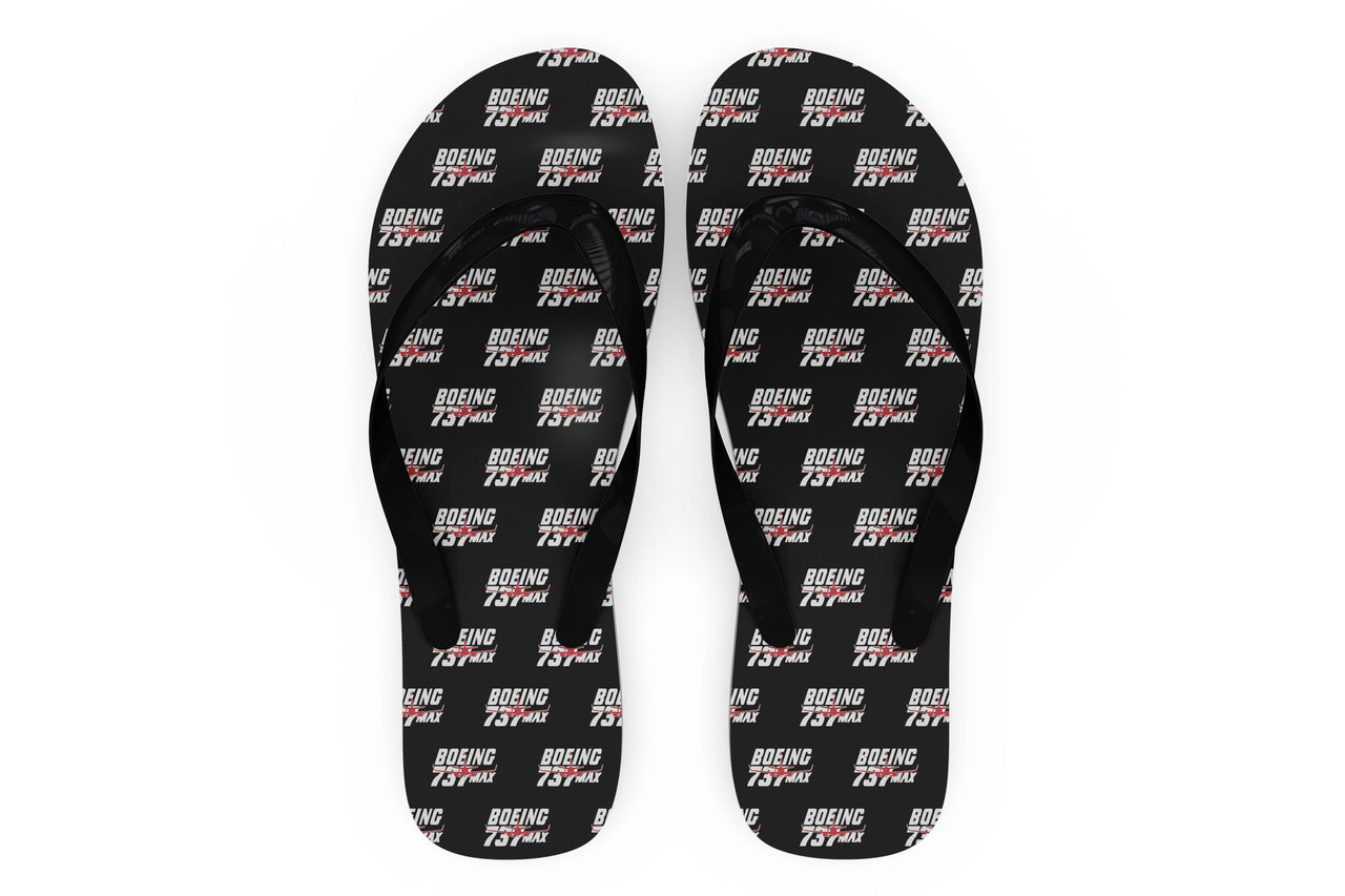 Amazing 737 Max Designed Slippers (Flip Flops)