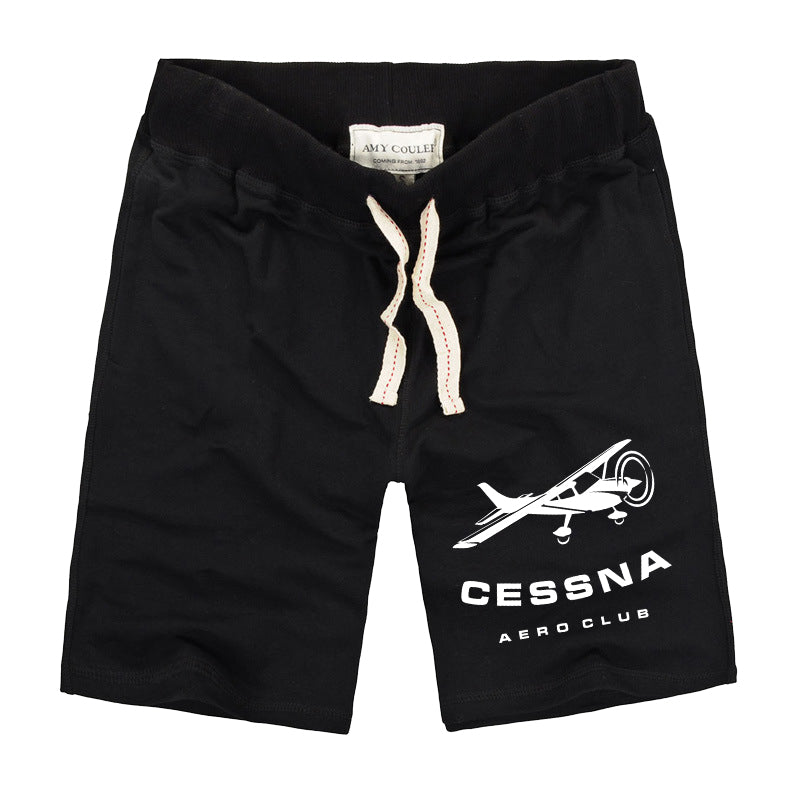 Cessna Aeroclub Designed Cotton Shorts