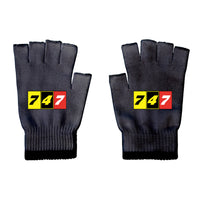 Thumbnail for Flat Colourful 747 Designed Cut Gloves