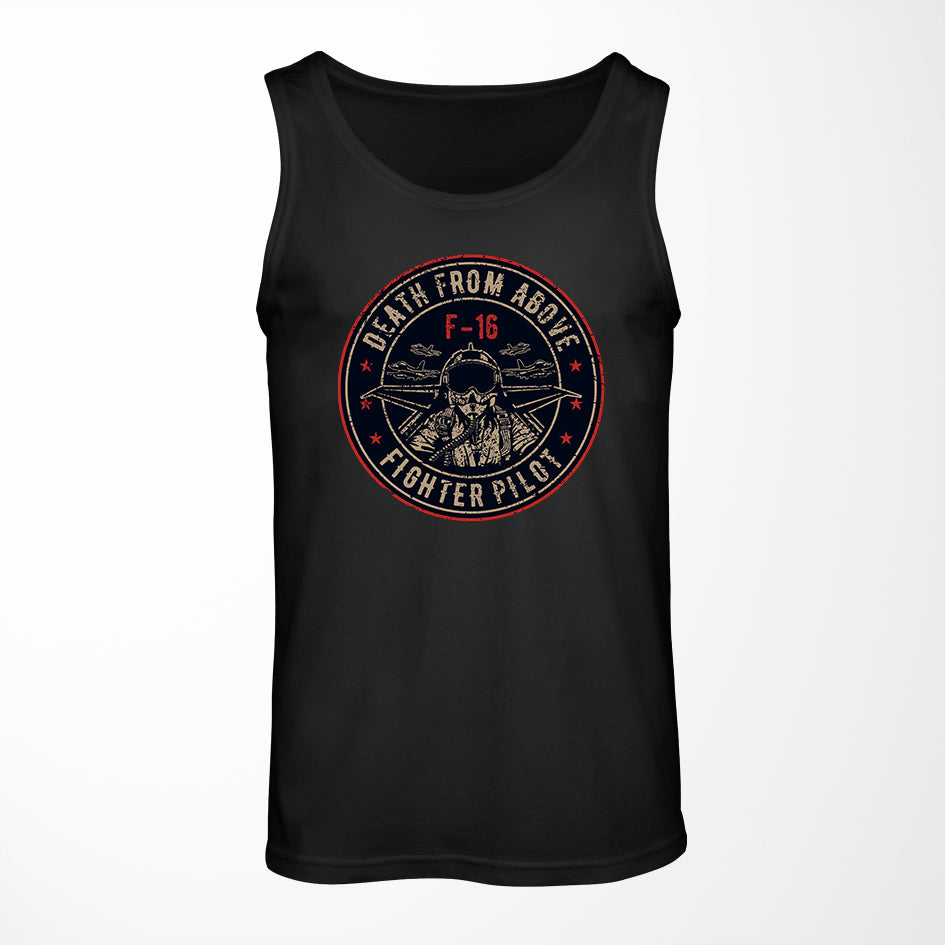 Fighter Jet 16 - Death From Above Designed Tank Tops
