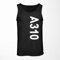 Thumbnail for A310 Text Designed Tank Tops