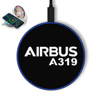 Thumbnail for Airbus A319 & Text Designed Wireless Chargers
