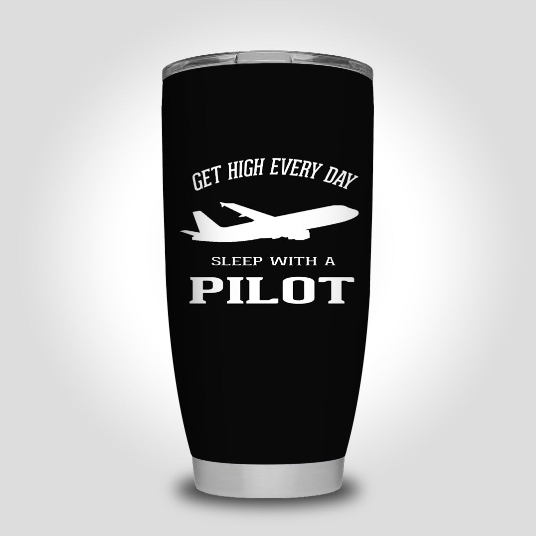 Get High Every Day Sleep With A Pilot Designed Tumbler Travel Mugs