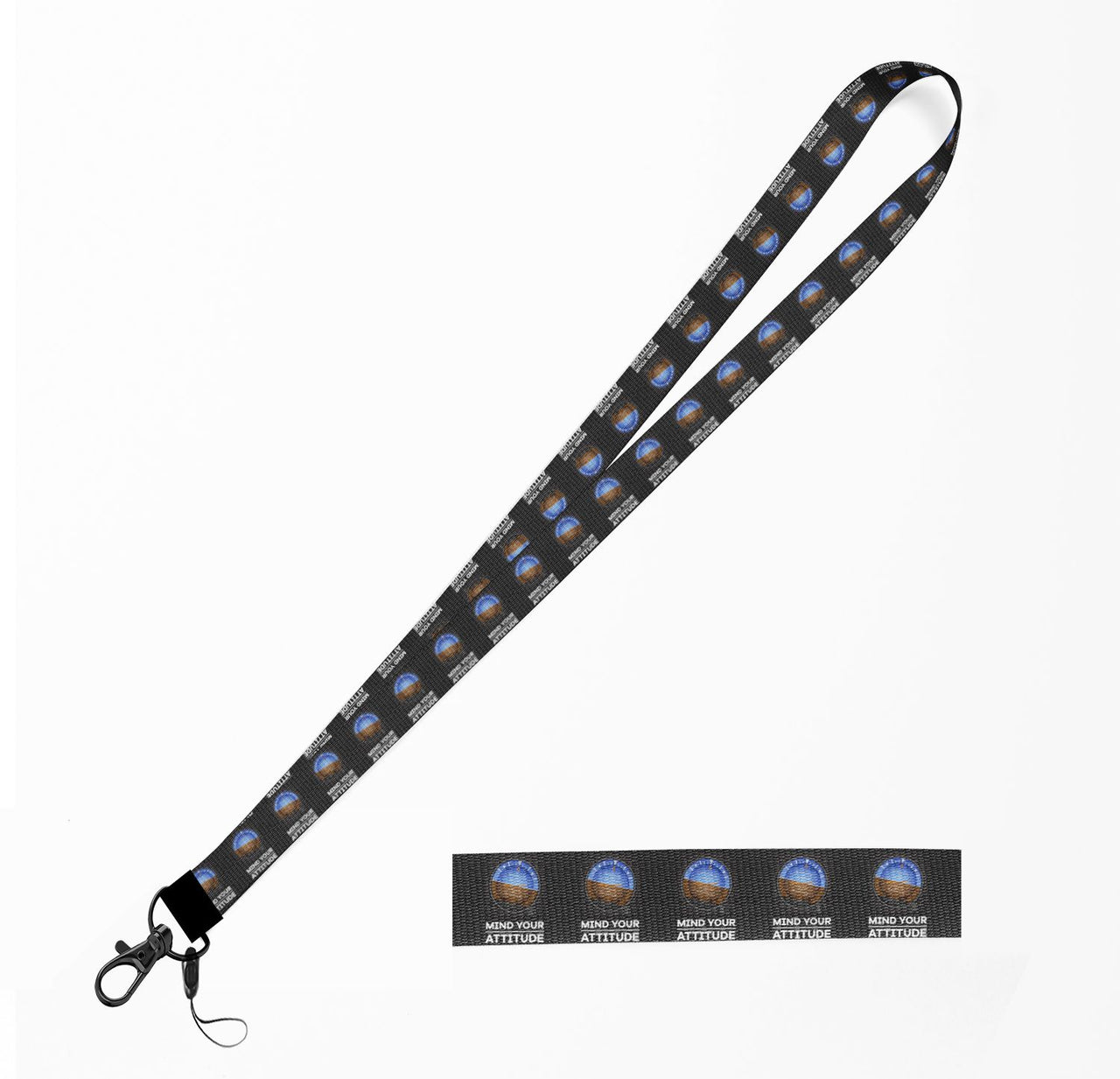 Mind Your Attitude Designed Lanyard & ID Holders