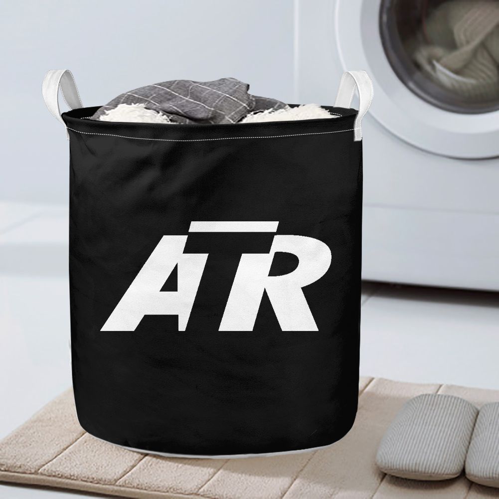 ATR & Text Designed Laundry Baskets