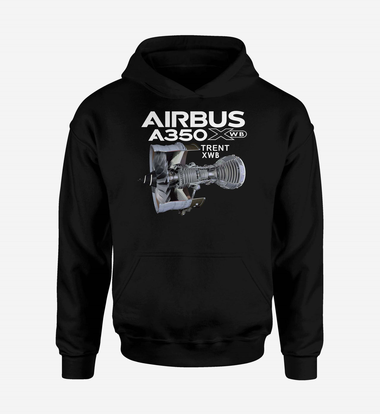Airbus A350 & Trent Wxb Engine Designed Hoodies