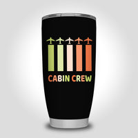 Thumbnail for Colourful Cabin Crew Designed Tumbler Travel Mugs