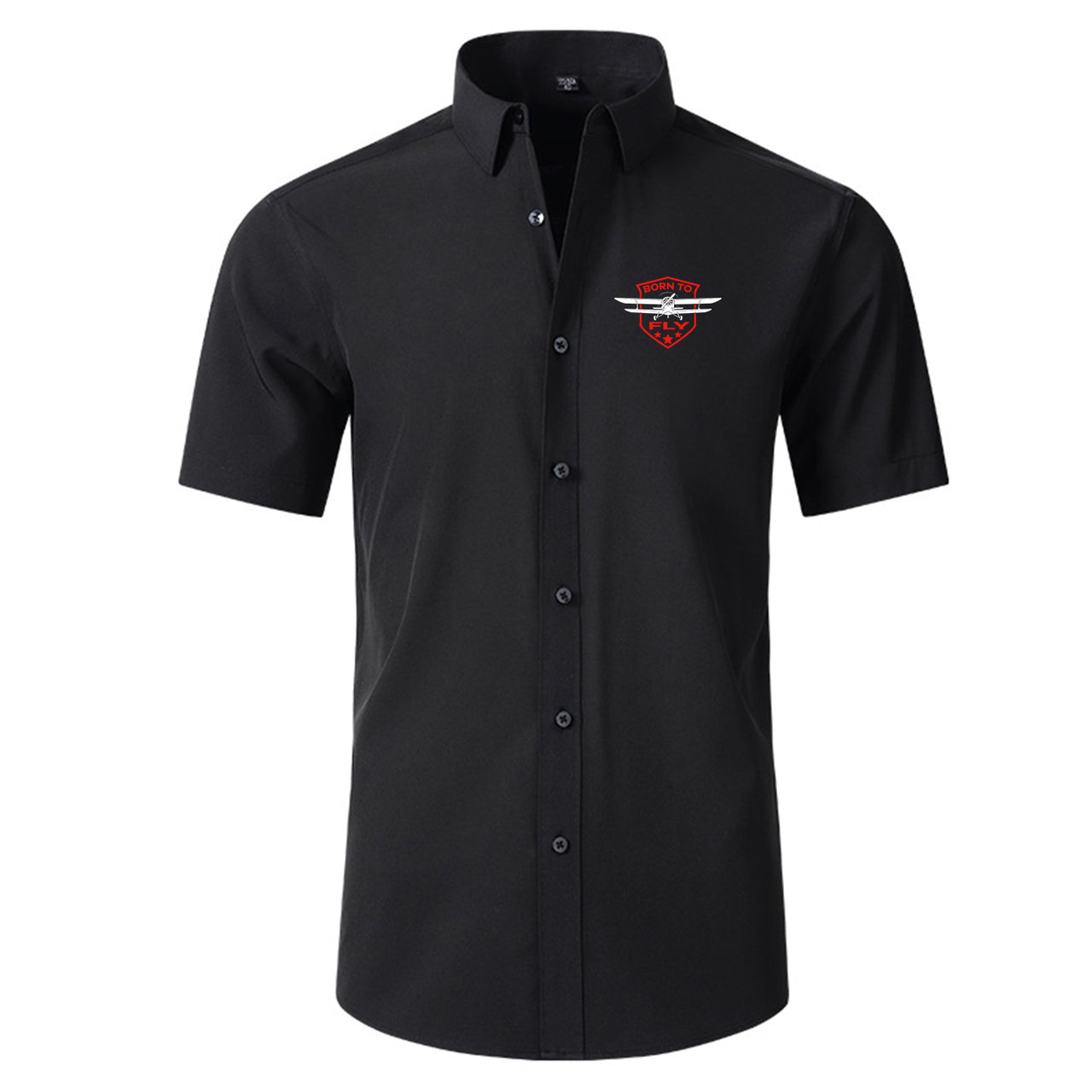 Born To Fly Designed Designed Short Sleeve Shirts