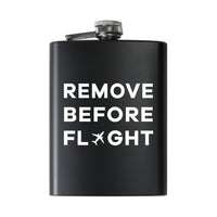 Thumbnail for Remove Before Flight Designed Stainless Steel Hip Flasks