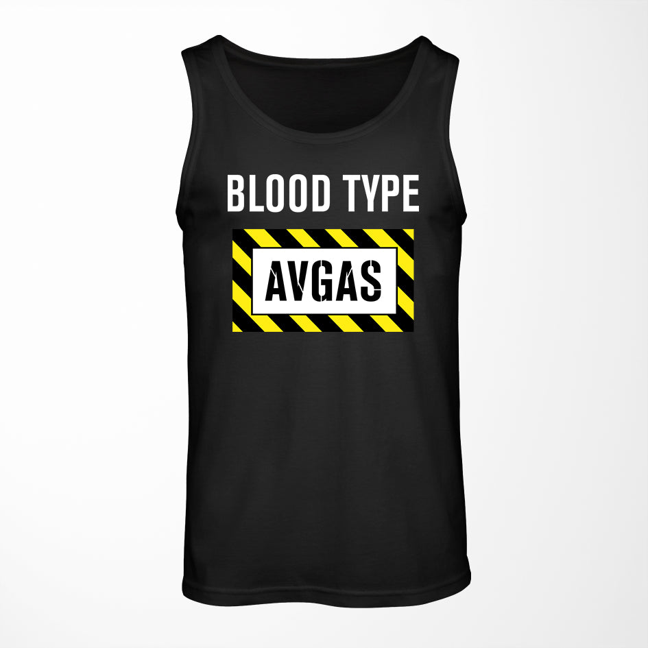 Blood Type AVGAS Designed Tank Tops