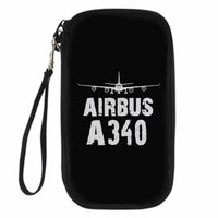 Thumbnail for Airbus A340 & Plane Designed Travel Cases & Wallets