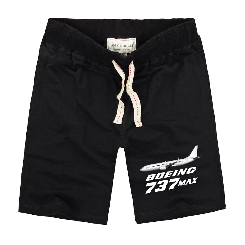 The Boeing 737Max Designed Cotton Shorts