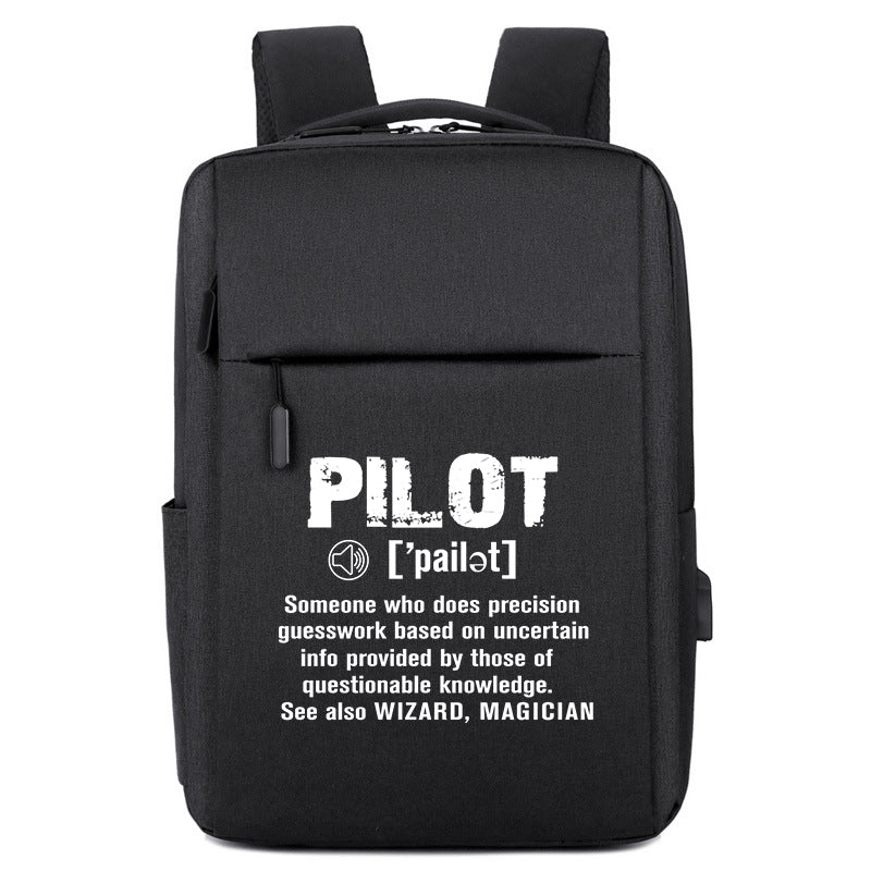 Pilot [Noun] Designed Super Travel Bags