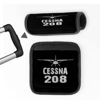 Thumbnail for Cessna 208 & Plane Designed Neoprene Luggage Handle Covers