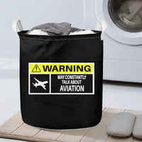Thumbnail for Warning May Constantly Talk About Aviation Designed Laundry Baskets