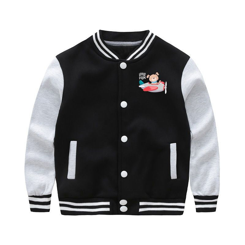 Little Pilot Designed "CHILDREN" Baseball Jackets
