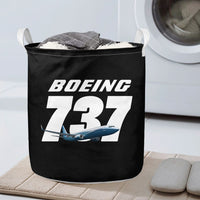 Thumbnail for Super Boeing 737+Text Designed Laundry Baskets