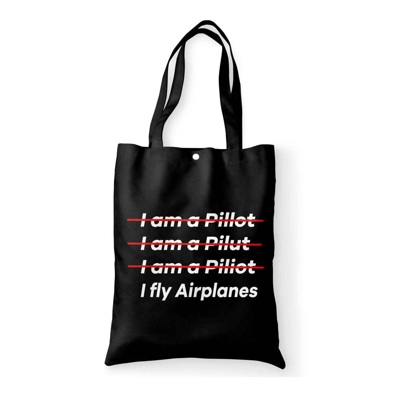 I Fly Airplanes Designed Tote Bags